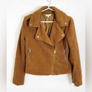 Max Studio Women’s Brown Teddy Jacket